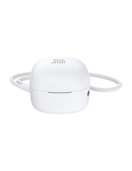 BLUE STAR Écouteurs stéréo sans fil / bluetooth TWS Mini A19 blanc