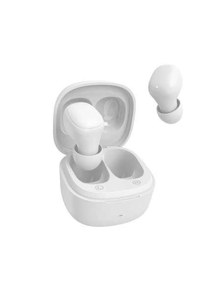 BLUE STAR Écouteurs stéréo sans fil / bluetooth TWS Mini A19 blanc
