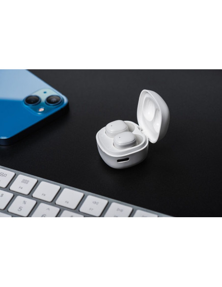 BLUE STAR Écouteurs stéréo sans fil / bluetooth TWS Mini A19 blanc