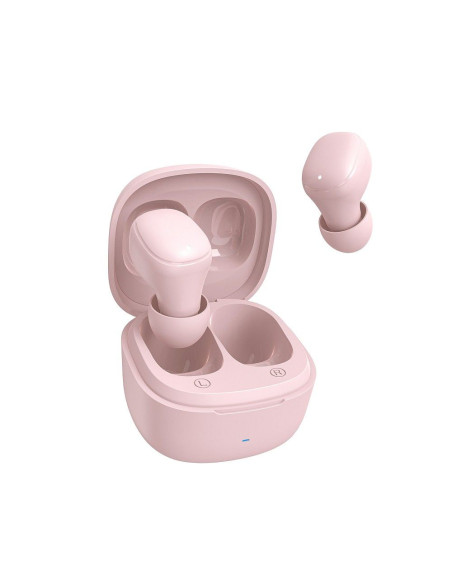 BLUE STAR Écouteurs stéréo sans fil / bluetooth TWS Mini A19 rose