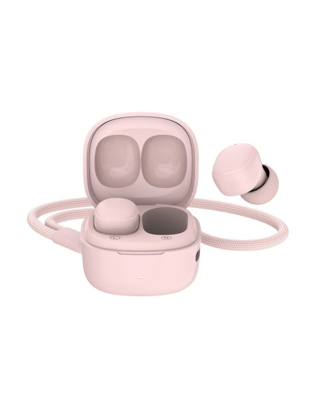 BLUE STAR Écouteurs stéréo sans fil / bluetooth TWS Mini A19 rose