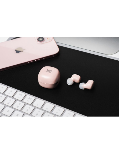 BLUE STAR Écouteurs stéréo sans fil / bluetooth TWS Mini A19 rose