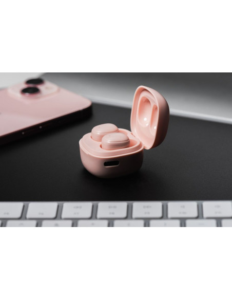 BLUE STAR Écouteurs stéréo sans fil / bluetooth TWS Mini A19 rose