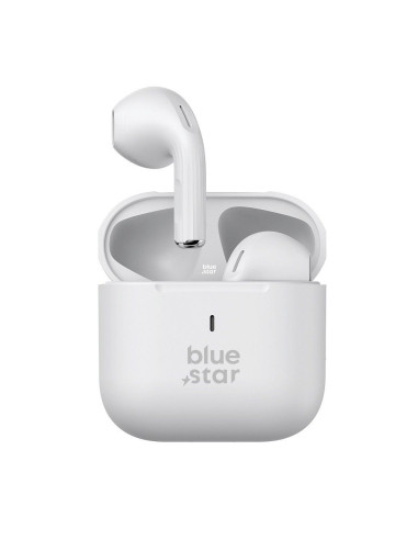 BLUE STAR Écouteurs stéréo sans fil / bluetooth TWS Nova Fi5 blanc
