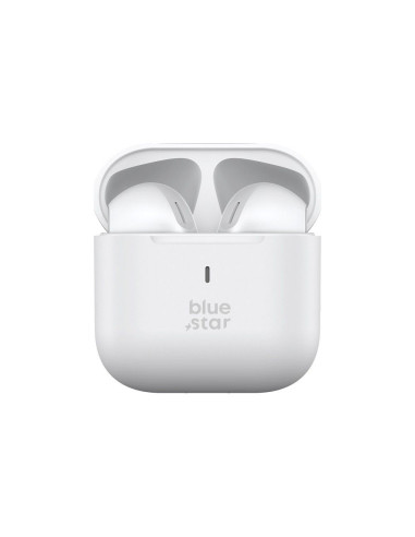 BLUE STAR Écouteurs stéréo sans fil / bluetooth TWS Nova Fi5 blanc