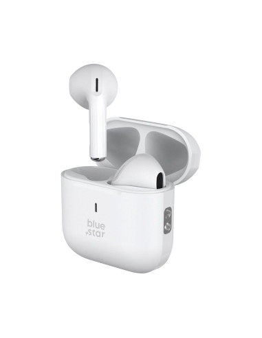 BLUE STAR Écouteurs stéréo sans fil / bluetooth TWS Nova Fi5 blanc
