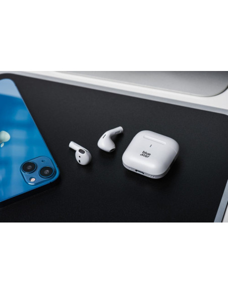 BLUE STAR Écouteurs stéréo sans fil / bluetooth TWS Nova Fi5 blanc