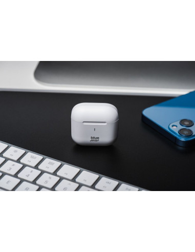 BLUE STAR Écouteurs stéréo sans fil / bluetooth TWS Nova Fi5 blanc