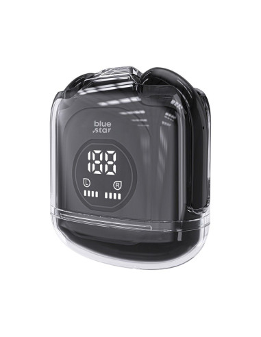 BLUE STAR Écouteurs stéréo sans fil / bluetooth TWS Transparency Fi22 noir