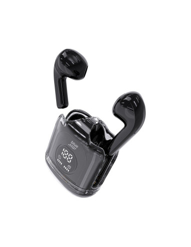 BLUE STAR Écouteurs stéréo sans fil / bluetooth TWS Transparency Fi22 noir