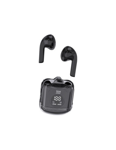 BLUE STAR Écouteurs stéréo sans fil / bluetooth TWS Transparency Fi22 noir