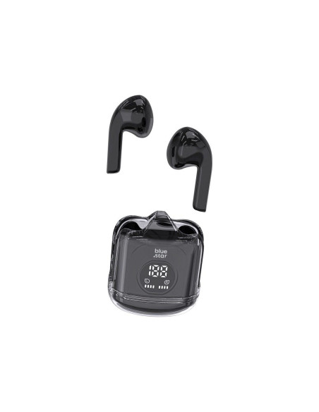 BLUE STAR Écouteurs stéréo sans fil / bluetooth TWS Transparency Fi22 noir