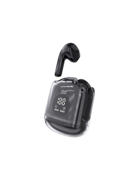 BLUE STAR Écouteurs stéréo sans fil / bluetooth TWS Transparency Fi22 noir