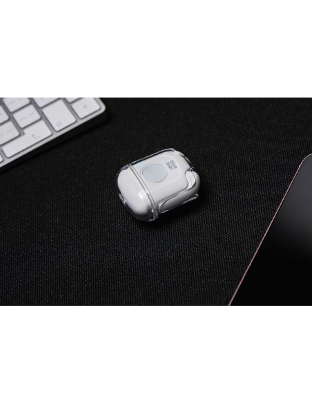 BLUE STAR Écouteurs stéréo sans fil / bluetooth TWS Transparency Fi22 blanc