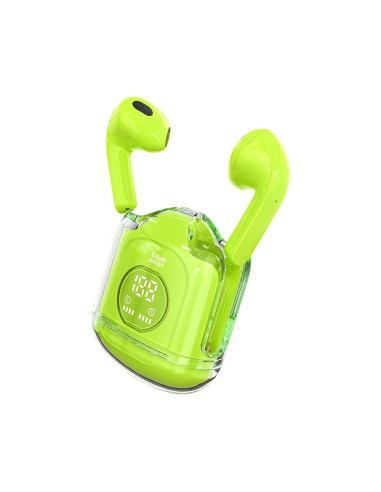 BLUE STAR Écouteurs stéréo sans fil / bluetooth TWS Transparency Fi22 vert