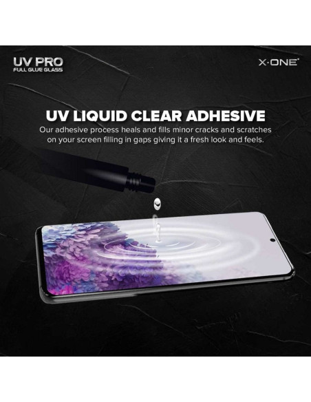 VERRE TREMPE X-ONE UV - SAM Galaxy S24 Ultra (case friendly)