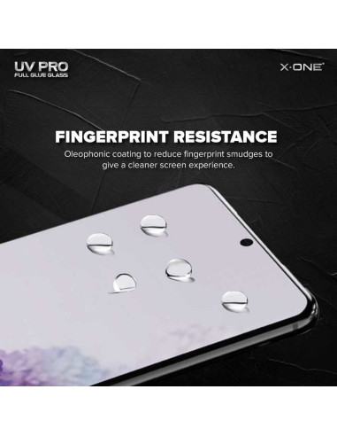 VERRE TREMPE X-ONE UV - SAM Galaxy S24 Ultra (case friendly)