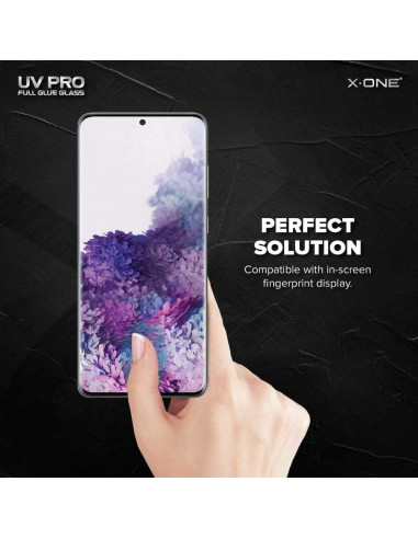 VERRE TREMPE X-ONE UV - SAM Galaxy S24 Ultra (case friendly)