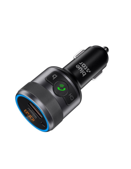 BLUE STAR Emetteur FM QC3.0 PD 42W AutoHarmony C81 gris