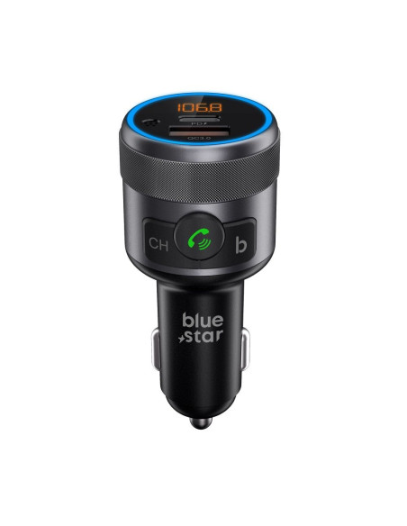 BLUE STAR Emetteur FM QC3.0 PD 42W AutoHarmony C81 gris