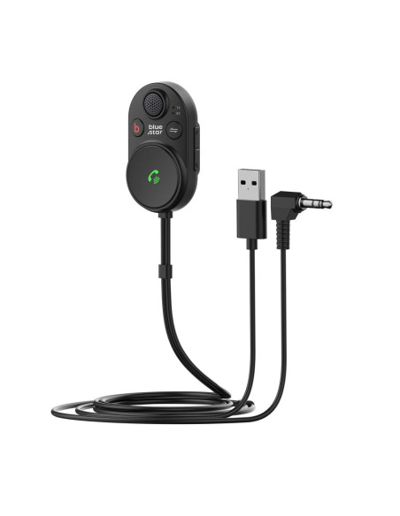BLUE STAR 2-in-1 CarLink BT62 Transmetteur Bluetooth noir