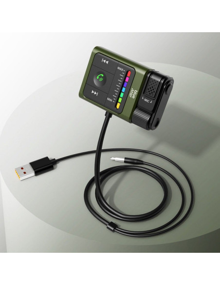 BLUE STAR transmetteur bluetooth Equalizer BT64 noir