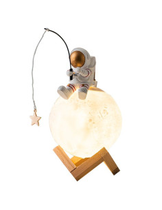 ASTRONAUTA Veilleuse / humidificateur assis Art déco (motif 5) AFSH