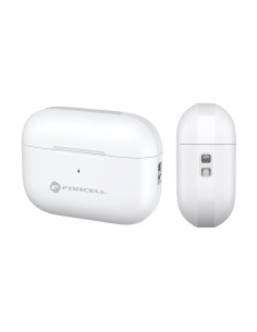 FORCELL F-AUDIO Écouteurs stéréo sans fil / bluetooth TWS Master PRO blanc