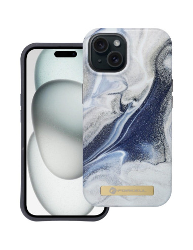 FORCELL F-PROTECT Mirage case compatible with MagSafe for IPHONE 15 magic sand