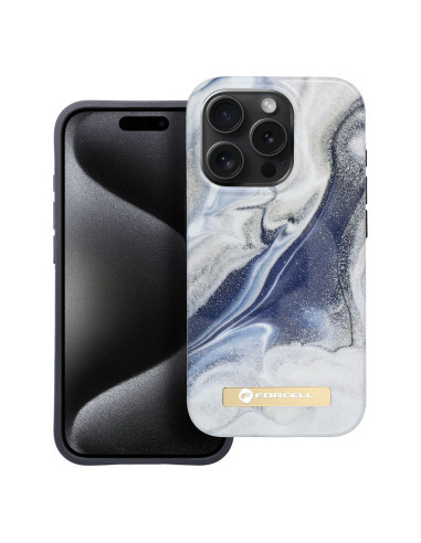 FORCELL F-PROTECT Mirage case compatible with MagSafe for IPHONE 15 Pro magic sand