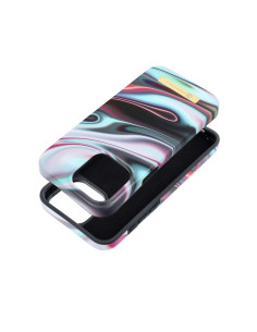 FORCELL F-PROTECT Coque Mirage compatible avec MagSafe pour IPHONE 15 Pro Max glow