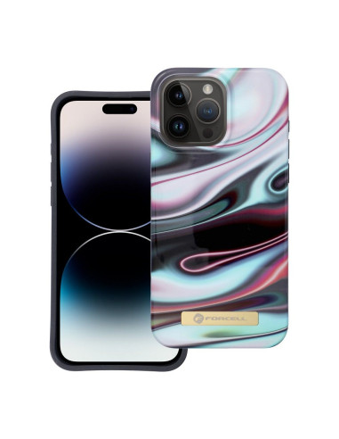 FORCELL F-PROTECT Coque Mirage compatible avec MagSafe pour IPHONE 15 Pro Max glow