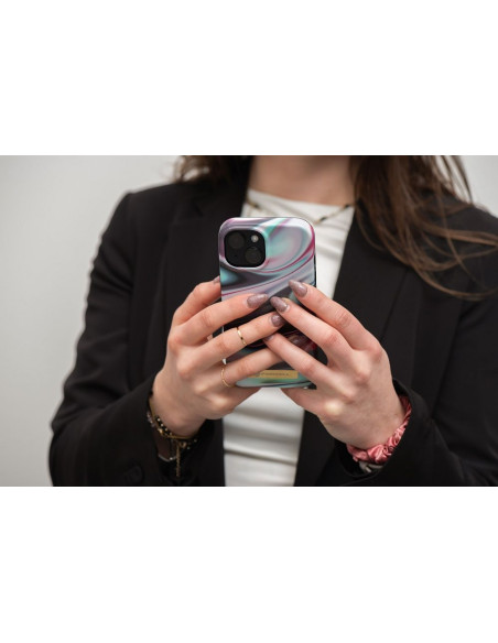 FORCELL F-PROTECT Coque Mirage compatible avec MagSafe pour IPHONE 15 Pro Max glow