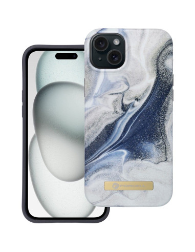 FORCELL F-PROTECT Coque Mirage compatible avec MagSafe pour IPHONE 15 Plus magic sand