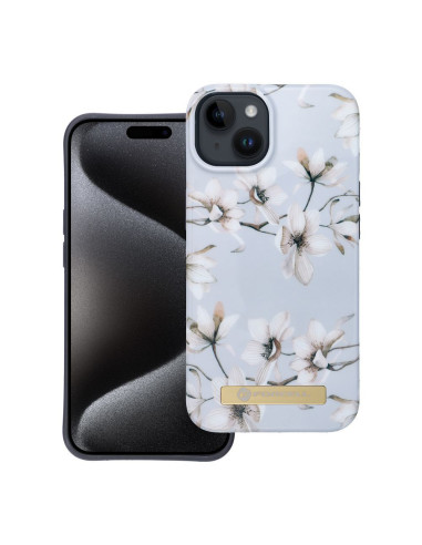 FORCELL F-PROTECT Mirage case compatible with MagSafe for IPHONE 14 spring flowers