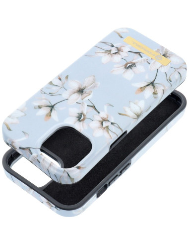 FORCELL F-PROTECT Mirage case compatible with MagSafe for IPHONE 15 spring flowers