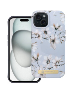 FORCELL F-PROTECT Mirage case compatible with MagSafe for IPHONE 15 spring flowers 2