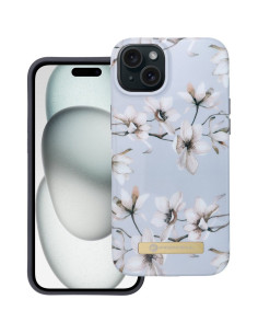 FORCELL F-PROTECT Coque Mirage compatible avec MagSafe pour IPHONE 15 Plus spring flowers 2