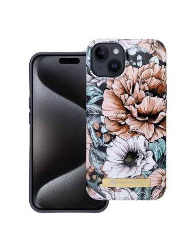 FORCELL F-PROTECT Mirage case compatible with MagSafe for IPHONE 14 bloom bush
