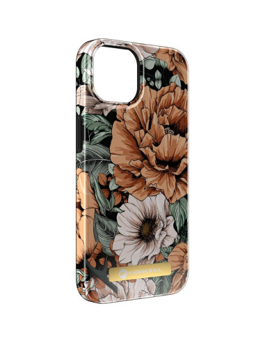 FORCELL F-PROTECT Mirage case compatible with MagSafe for IPHONE 14 bloom bush