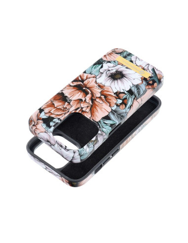 FORCELL F-PROTECT Coque Mirage compatible avec MagSafe pour IPHONE 14 Pro bloom bush