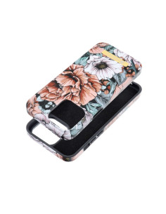 FORCELL F-PROTECT Coque Mirage compatible avec MagSafe pour IPHONE 14 Pro Max bloom bush