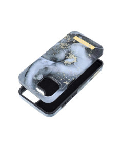 FORCELL F-PROTECT Mirage case compatible with MagSafe for IPHONE 14 marble mist