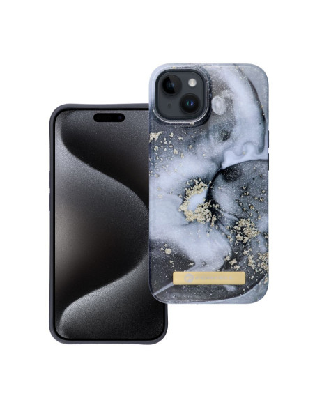 FORCELL F-PROTECT Mirage case compatible with MagSafe for IPHONE 14 marble mist