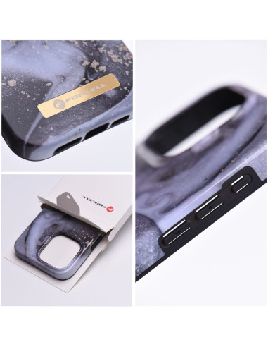 FORCELL F-PROTECT Mirage case compatible with MagSafe for IPHONE 14 marble mist