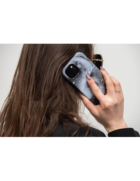 FORCELL F-PROTECT Mirage case compatible with MagSafe for IPHONE 14 marble mist
