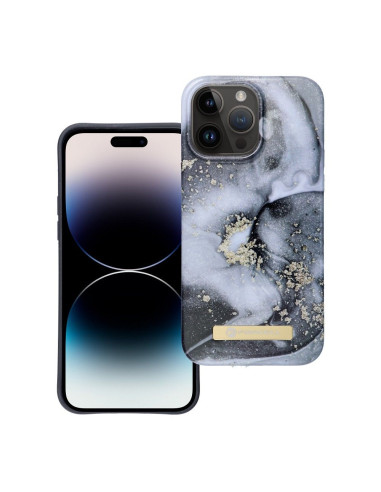 FORCELL F-PROTECT Coque Mirage compatible avec MagSafe pour IPHONE 14 Pro Max marble mist