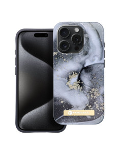 FORCELL F-PROTECT Coque Mirage compatible avec MagSafe pour IPHONE 15 Pro marble mist 2
