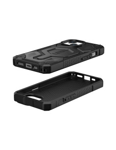 ( UAG ) Urban Armor Gear Monarch Pro for IPHONE 15 compatible with MagSafe kevlar black 2