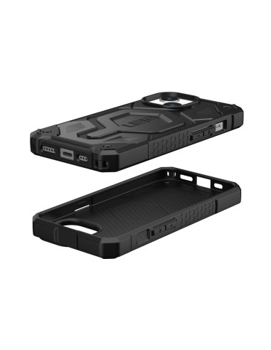 ( UAG ) Urban Armor Gear Monarch Pro for IPHONE 15 compatible with MagSafe kevlar black